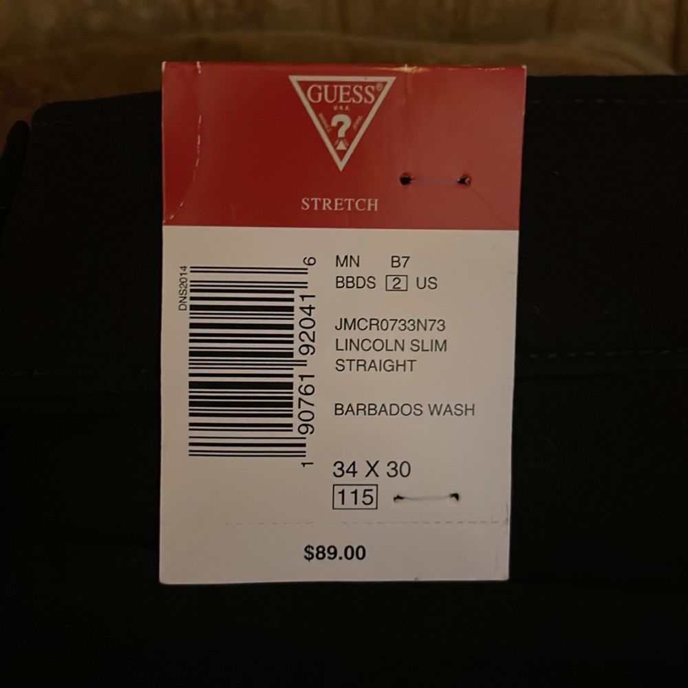 GUESS straight black jeans for men - Picture 7 of 7